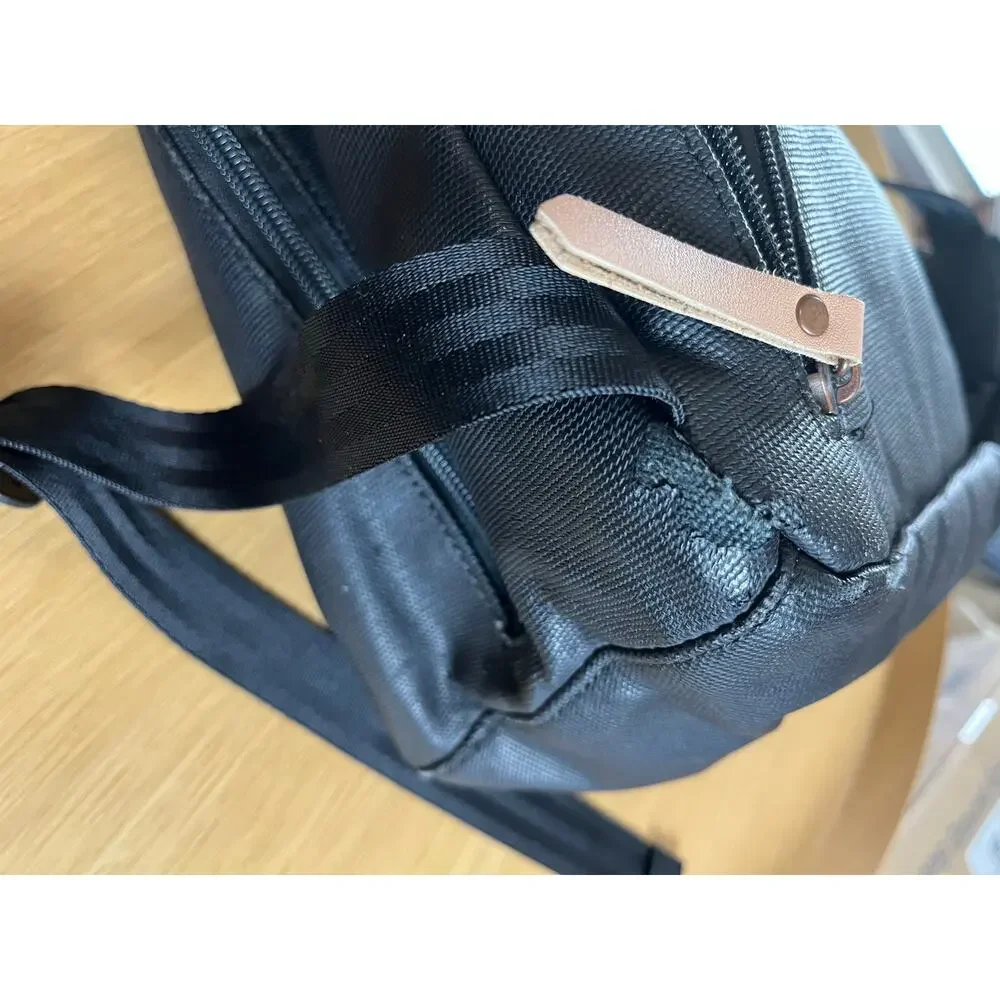 Petunia Pickle Bottom | Meta Backpack Matte Black Diaper Bag